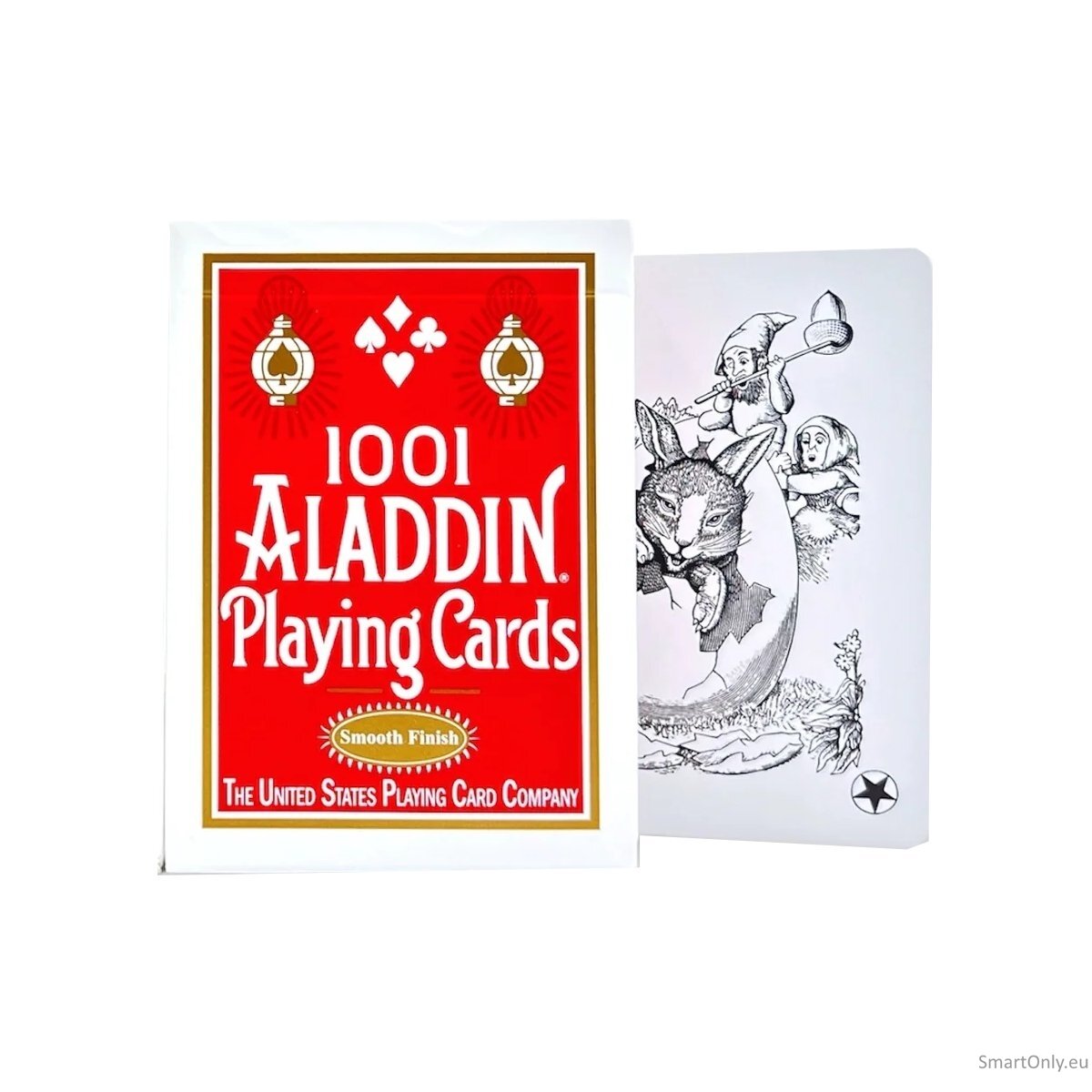 1001 Aladdin žaidimo kortos USPCC (raudonos) 3 1001 Aladdin žaidimo kortos USPCC (raudonos) 3