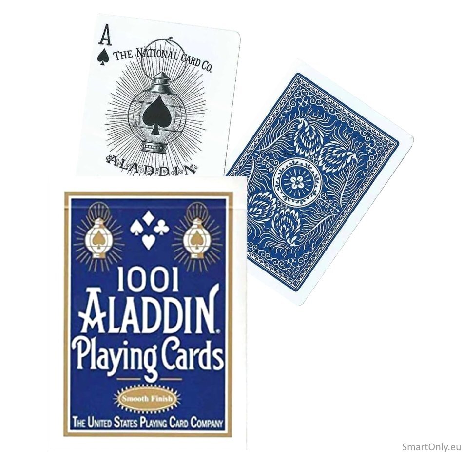 1001 Aladdin žaidimo kortos USPCC (mėlynos) 1001 Aladdin žaidimo kortos USPCC (mėlynos)