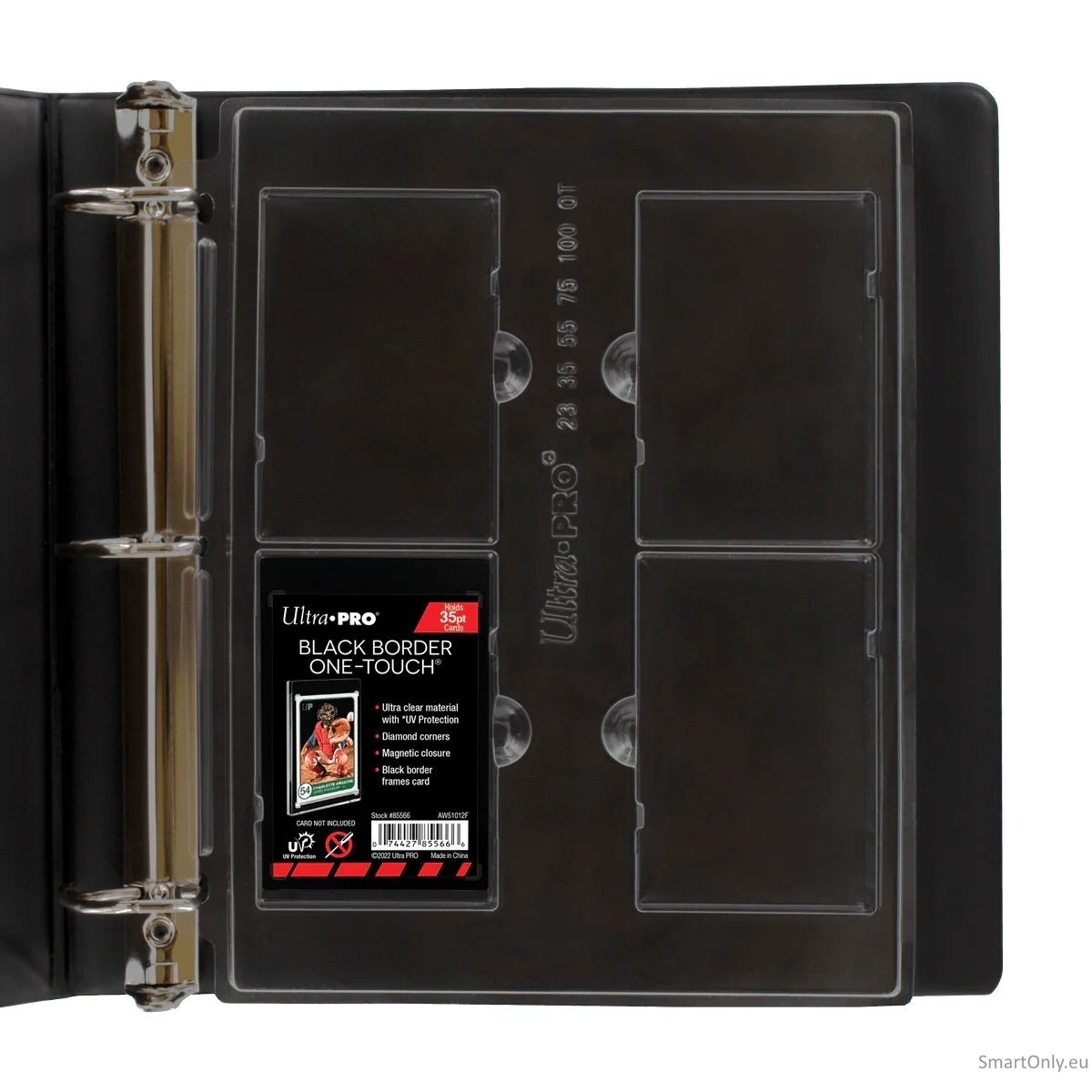 4 kišenių lapas ONE-TOUCH laikikliams 23PT–100PT, 1 vnt. Ultra Pro 1 4 kišenių lapas ONE-TOUCH laikikliams 23PT–100PT, 1 vnt. Ultra Pro 1