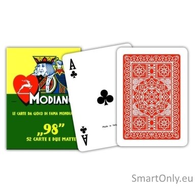 98-pokerio-kortos-modiano-raudonos