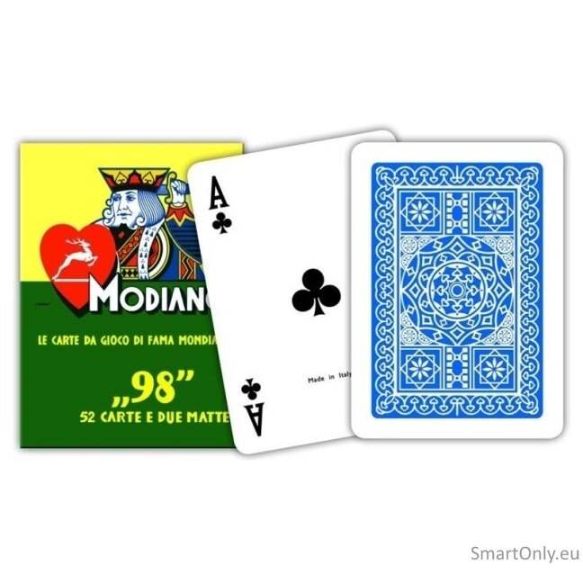 ''98'' pokerio kortos Modiano (mėlynos) ''98'' pokerio kortos Modiano (mėlynos)