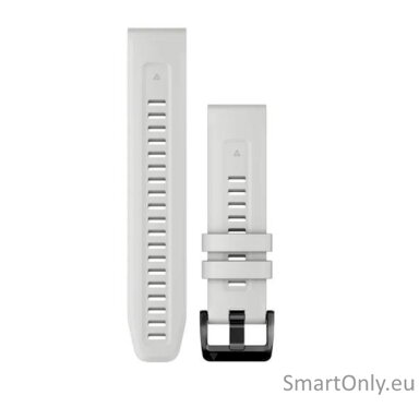 Acc,epix (Gen 2) 22mm QuickFit Carrera White Silicone Band