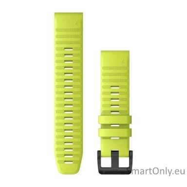 Acc,fenix 6 22mm QuickFit Amp Yellow Silicone Band