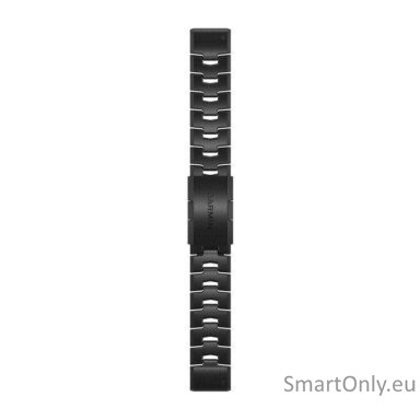 Acc,fenix 6 22mm QuickFit Carbon Gray DLC Titanium Band