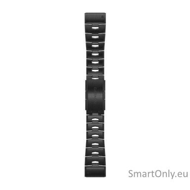 Acc,fenix 6X 26mm QuickFit Carbon Gray DLC Titanium Band