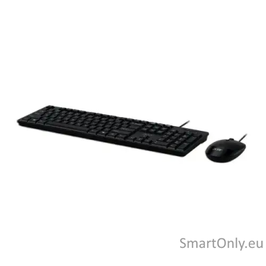 Acer Combo set, wired keyboard and mouse, AAK400, USI (Retail Pack) | Acer AAK400 | Keyboard and Mouse Set | Wired | US | Black | Retail Pack