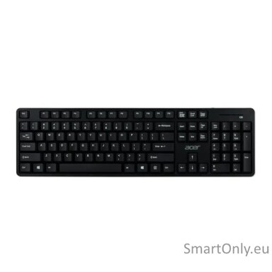 Acer Keyboard and Mouse AAK410 (Retail Pack) | Keyboard and Mouse Set | Wireless | US | Black