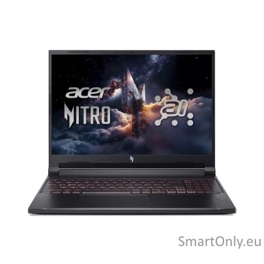 Acer | Nitro|AN17-51-77WJ|CPU Core i7|i7-13620H|2400 MHz|17.3"|2560x1440|RAM 16GB|DDR5|SSD 1TB|NVIDIA GeForce RTX 4060|8GB|ENG/RUS|Card Read | Acer