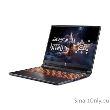 Acer | Nitro|AN17-51-77WJ|CPU Core i7|i7-13620H|2400 MHz|17.3"|2560x1440|RAM 16GB|DDR5|SSD 1TB|NVIDIA GeForce RTX 4060|8GB|ENG/RUS|Card Read | Acer
