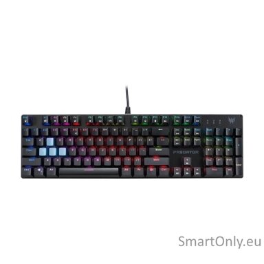 Acer Predator Aethon 303 | Keyboard | Wired | US | Kailh Blue | Black | Retail Pack Acer Predator Aethon 303 | Keyboard | Wired | US | Kailh Blue | Black | Retail Pack