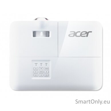 Acer Projector S1386WHn WXGA (1280x800), 3600 ANSI lumens, White, Lamp warranty 12 month(s) 3