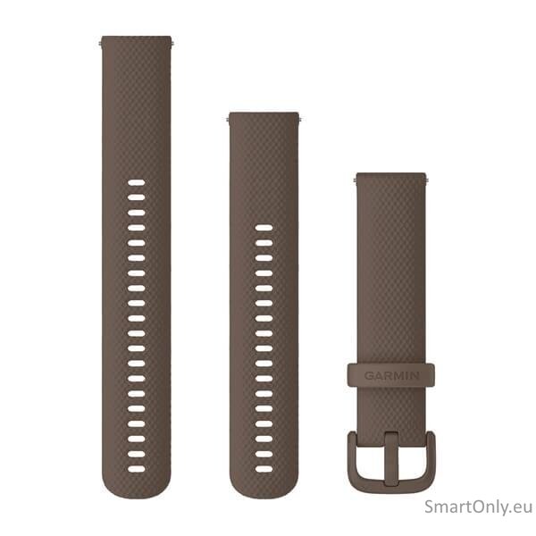 Acc, vivomove Sport, 20mm, Silicone, Cocoa Acc, vivomove Sport, 20mm, Silicone, Cocoa