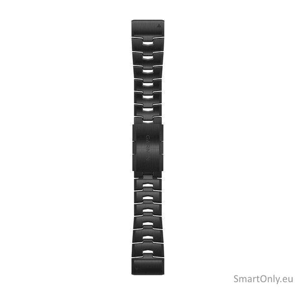 Acc,fenix 6X 26mm QuickFit Carbon Gray DLC Titanium Band
