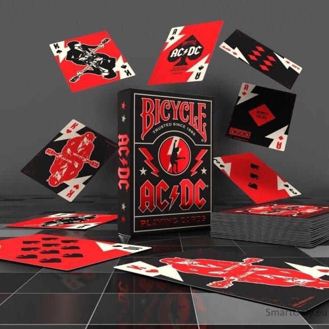 AC/DC žaidimo kortos Bicycle 1 AC/DC žaidimo kortos Bicycle 1