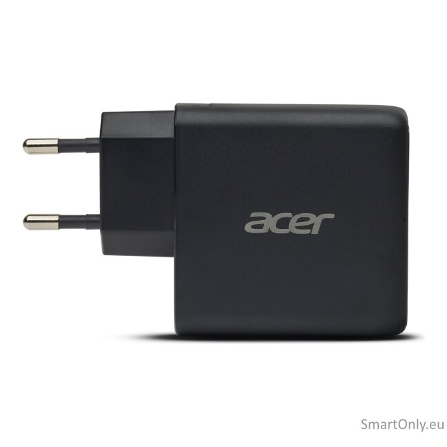 Acer 67W PD GaN Charger, 2 x USB C and 1 x USB A, EU Plug, 100W USB C cable, Black (Retail Pack) 7 Acer 67W PD GaN Charger, 2 x USB C and 1 x USB A, EU Plug, 100W USB C cable, Black (Retail Pack) 7