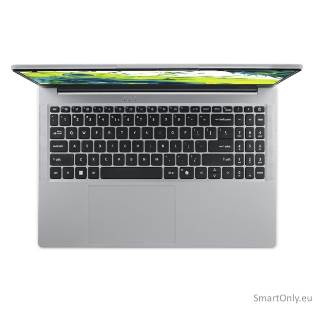 Acer Aspire Lite 15 AL15-54P-55WH | Light silver | 15.6 " | Core Ultra 5 | 115U | 16 GB | Intel UHD Graphics | Windows 11 Home | Keyboard language US international | Warranty 24 month(s) 3