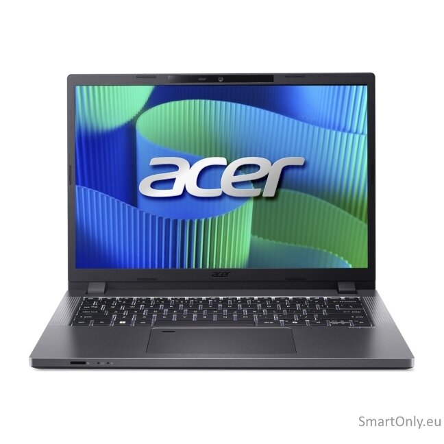 Acer TravelMate TMP214-55-G2-TCO-37X6 14“ WUXGA Intel Core 3 100U/2x8GB/512GB SSD/Intel Iris Xe/Win11Pro/Eng backlit kbd/Grey/BT/FP/LTE/FHD+