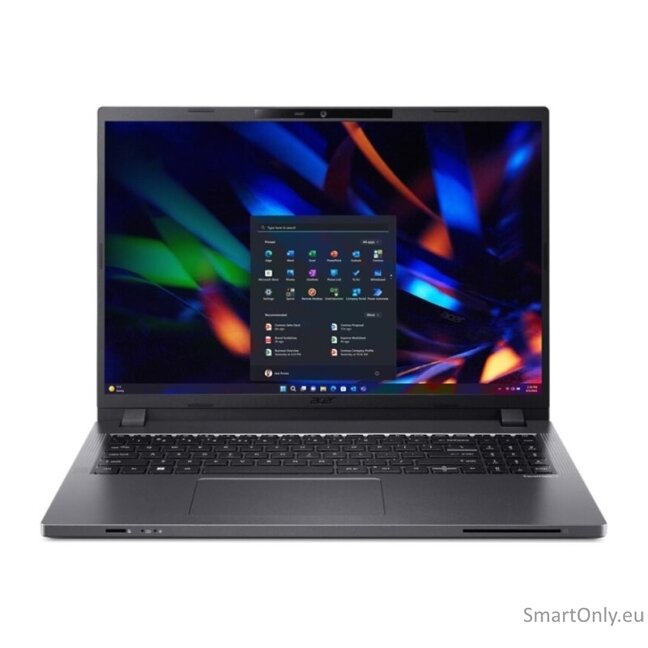 Acer TravelMate TMP216-51-G2-TCO 16“ WUXGA Intel Core 5 120U/1x16GB/256GB SSD/Intel Iris Xe/Win11ProEDU/SWE backlit kbd/FP/SCreader/Grey/3Y Acer TravelMate TMP216-51-G2-TCO 16“ WUXGA Intel Core 5 120U/1x16GB/256GB SSD/Intel Iris Xe/Win11ProEDU/SWE backlit kbd/FP/SCreader/Grey/3Y