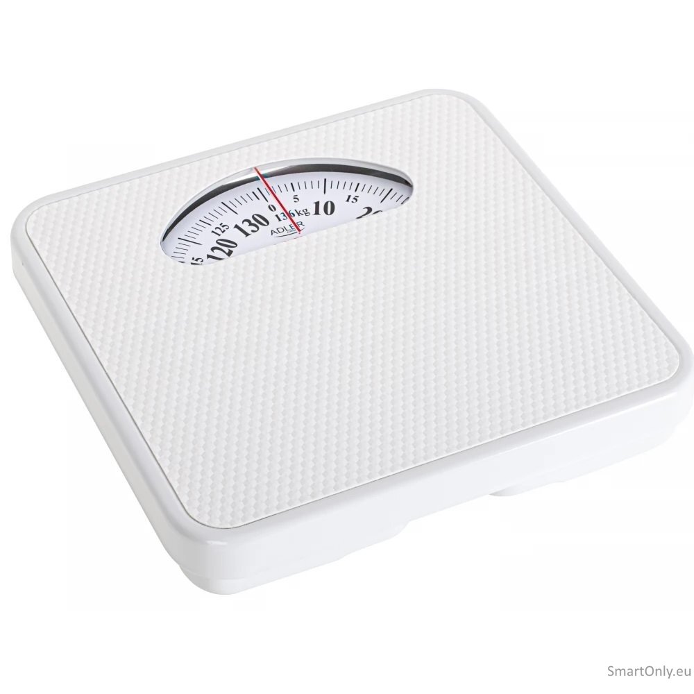 Adler | Mechanical Bathroom Scale | AD 8179w | Maximum weight (capacity) 136 kg | Accuracy 1000 g | White 2