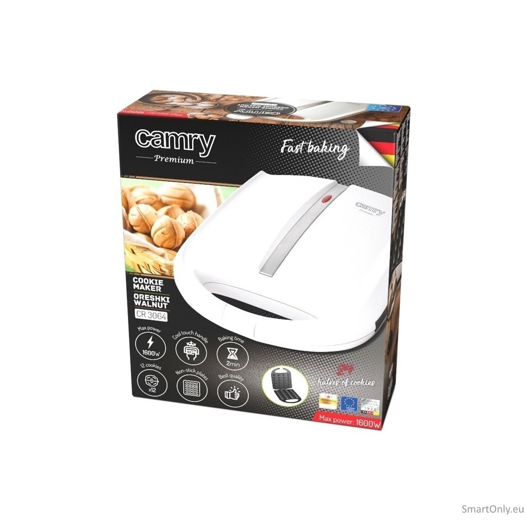 Adler Nut Maker XL (24 pcs) AD 3039b Nut Maker 1600W EU Plug 15 Adler Nut Maker XL (24 pcs) AD 3039b Nut Maker 1600W EU Plug 15