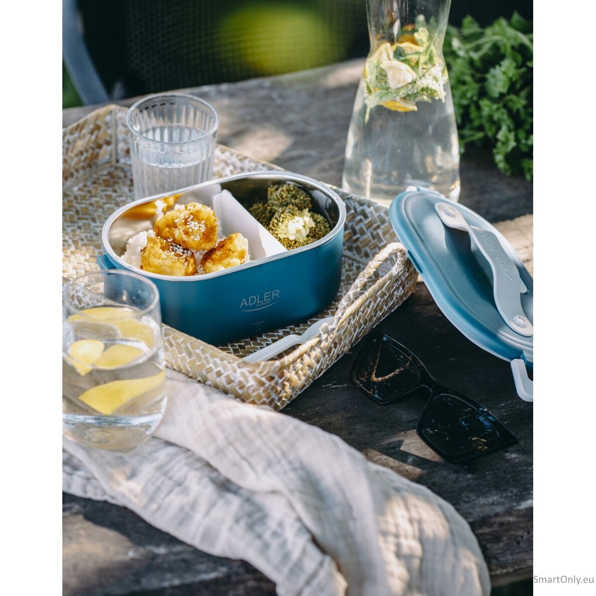 Adler Electric Lunch Box | AD 4505 | Material Plastic | Blue 7