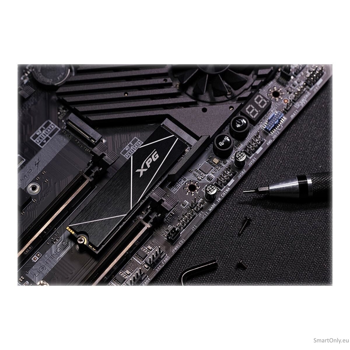ADATA | XPG Gammix S70 BLADE | 1000 GB | SSD form factor M.2 2280 | Solid-state drive interface PCIe Gen4x4 | Read speed 7400 MB/s | Write speed 6400 MB/s 13 ADATA | XPG Gammix S70 BLADE | 1000 GB | SSD form factor M.2 2280 | Solid-state drive interface PCIe Gen4x4 | Read speed 7400 MB/s | Write speed 6400 MB/s 13