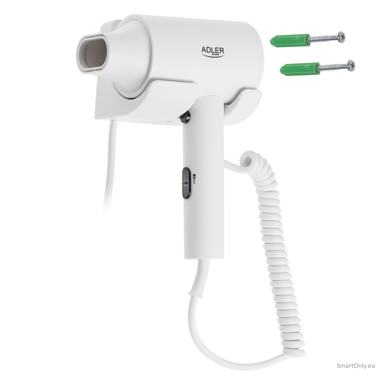 Adler AD 2285 Wall-Mount Hair Dryer, White 3