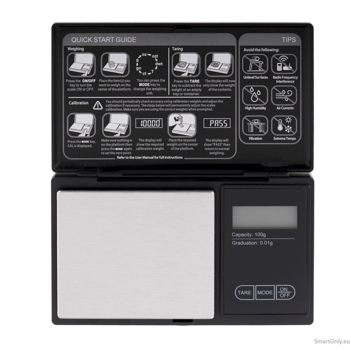 Adler AD 3176 Precision scale, Black Adler 1 Adler AD 3176 Precision scale, Black Adler 1