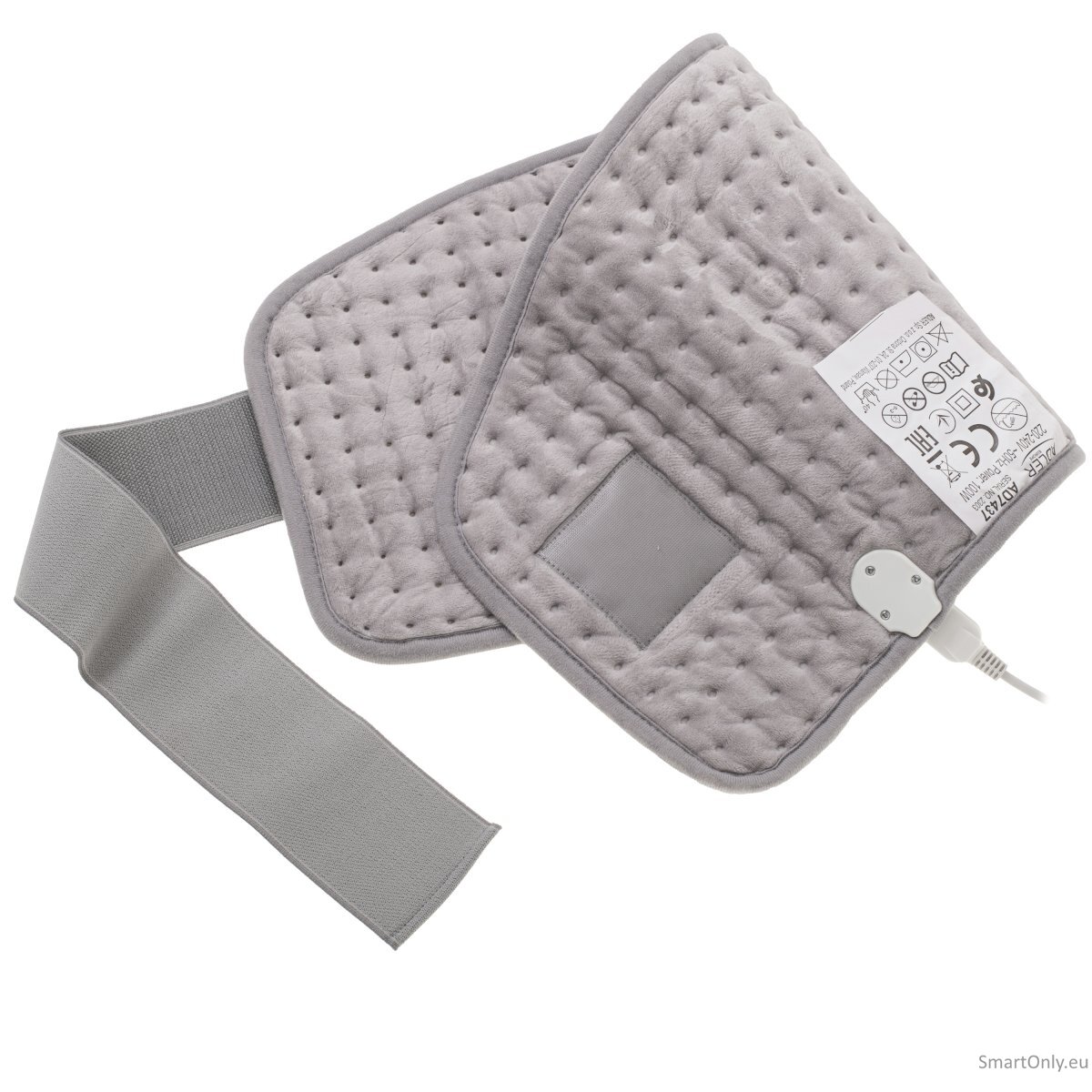 Adler AD 7437 Heating belt on the loins, Grey 2 Adler AD 7437 Heating belt on the loins, Grey 2