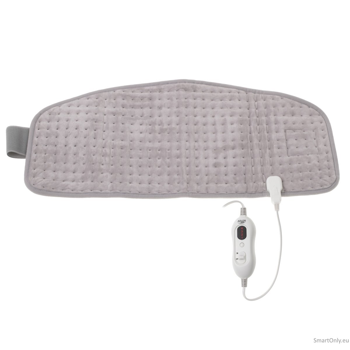 Adler AD 7437 Heating belt on the loins, Grey 7 Adler AD 7437 Heating belt on the loins, Grey 7
