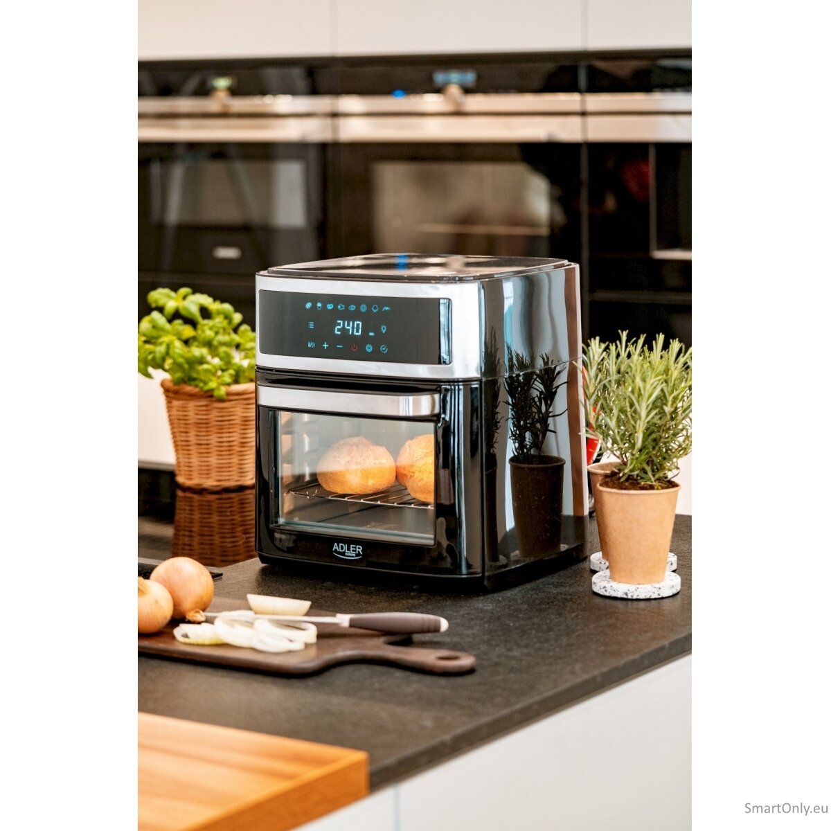 Adler Airfryer Oven AD 6309 Power 1700 W Capacity 13 L Stainless steel/Black 12 Adler Airfryer Oven AD 6309 Power 1700 W Capacity 13 L Stainless steel/Black 12