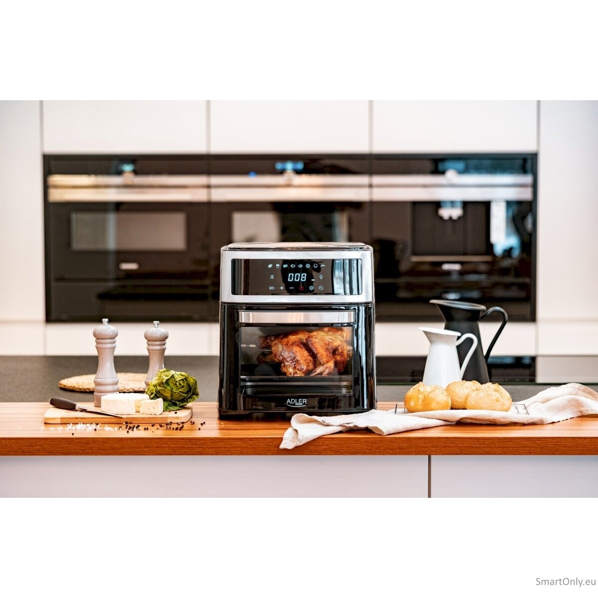 Adler Airfryer Oven AD 6309 Power 1700 W Capacity 13 L Stainless steel/Black 13 Adler Airfryer Oven AD 6309 Power 1700 W Capacity 13 L Stainless steel/Black 13
