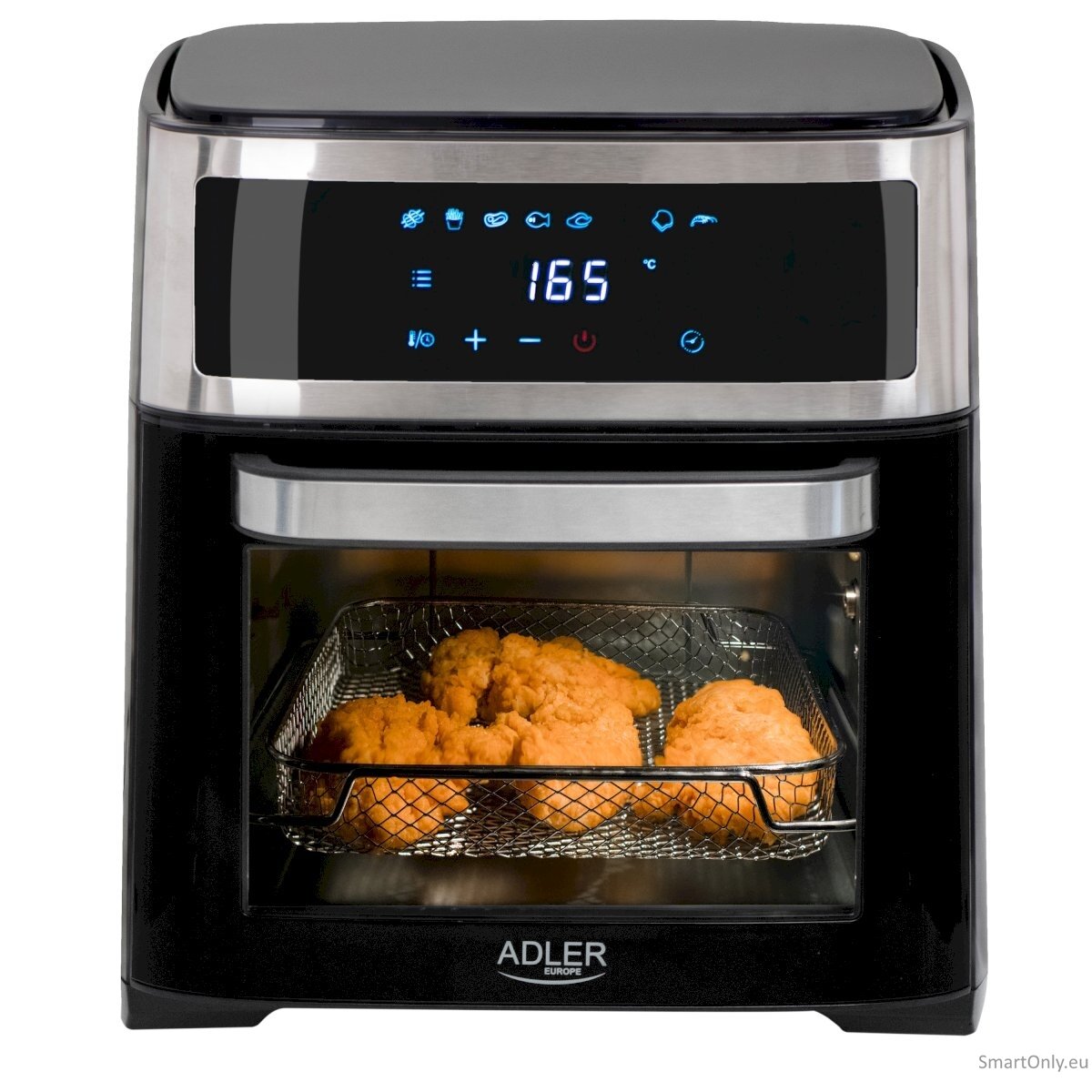 Adler Airfryer Oven AD 6309 Power 1700 W Capacity 13 L Stainless steel/Black 2 Adler Airfryer Oven AD 6309 Power 1700 W Capacity 13 L Stainless steel/Black 2