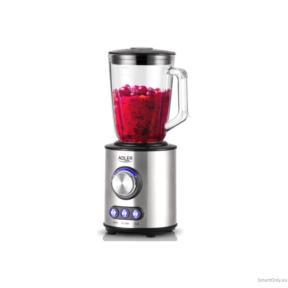 Adler Blender AD 4078 Tabletop 1700 W Jar material Glass Jar capacity 1.5 L Ice crushing Stainless steel 3