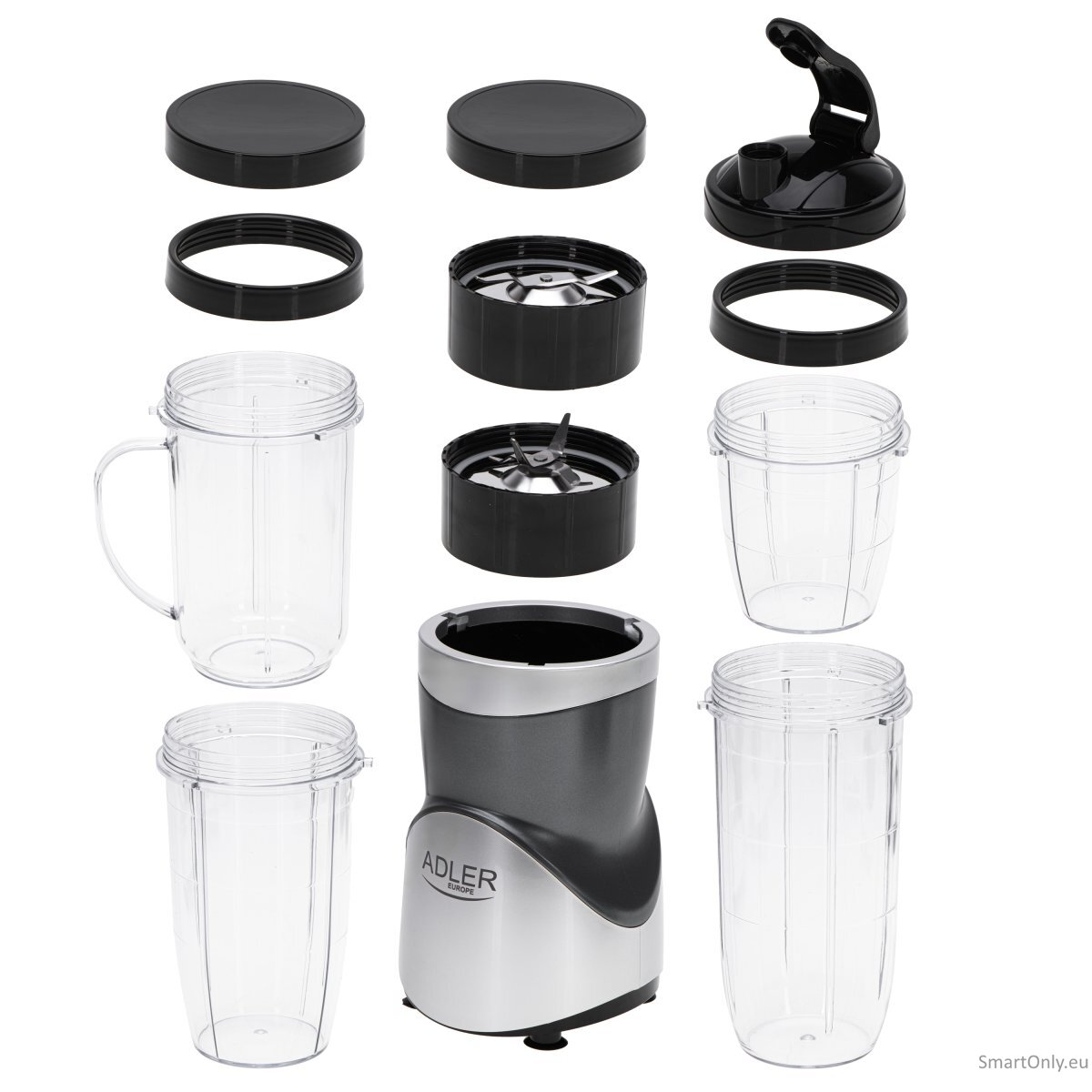 Adler Blender Smoothie Set AD 4084 Tabletop 1200 W Jar material BPA-Free EU Plug 5
