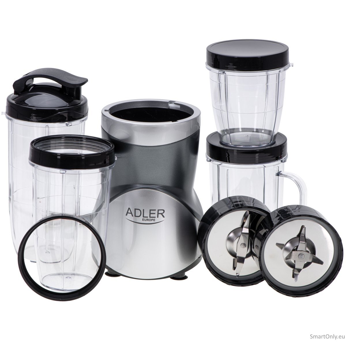 Adler Blender Smoothie Set AD 4084 Tabletop 1200 W Jar material BPA-Free EU Plug 7 Adler Blender Smoothie Set AD 4084 Tabletop 1200 W Jar material BPA-Free EU Plug 7