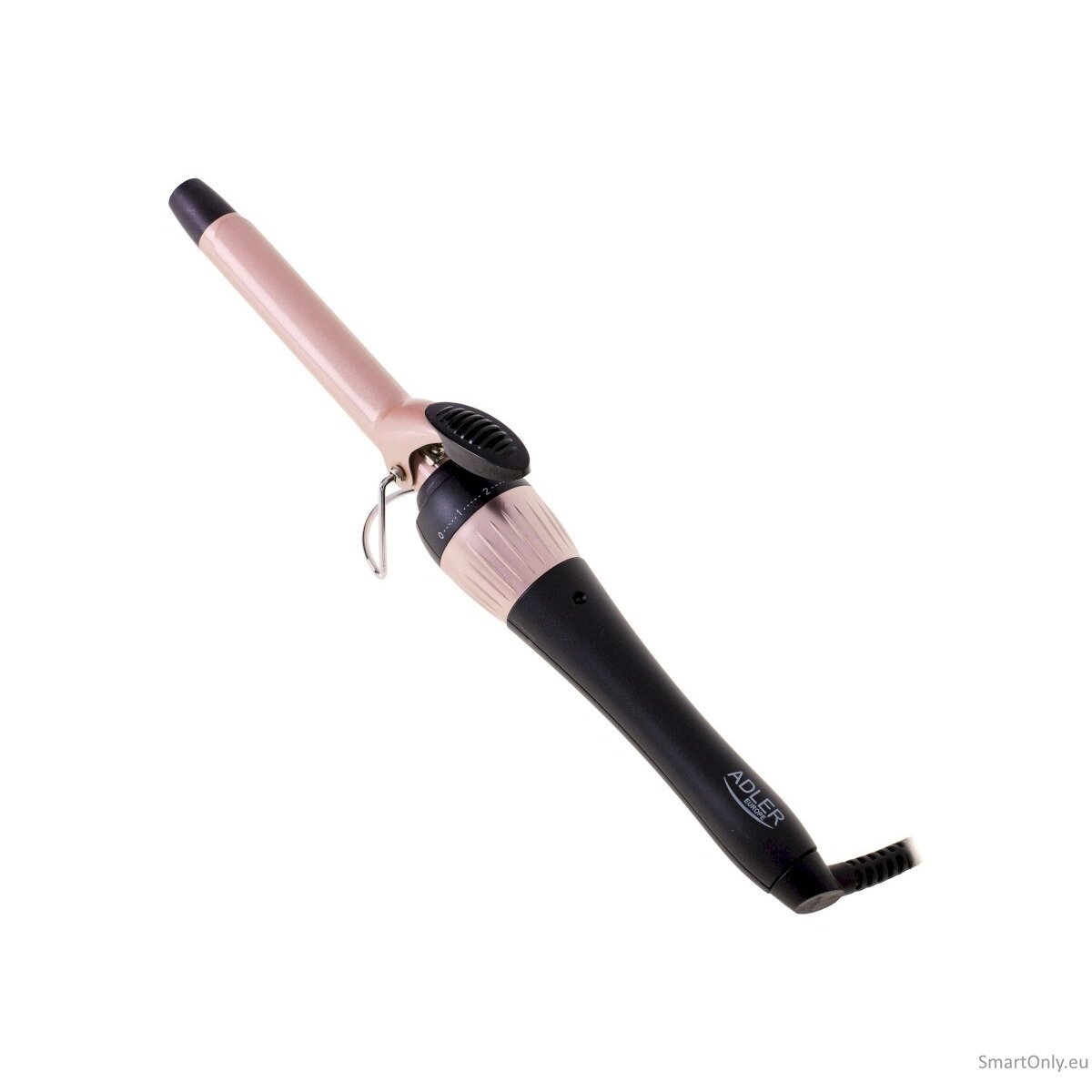 Adler Curling Iron AD 2116 Ceramic heating system, Barrel diameter 19 mm, Temperature (max) 200 °C, 36 W, Black/Pink 5