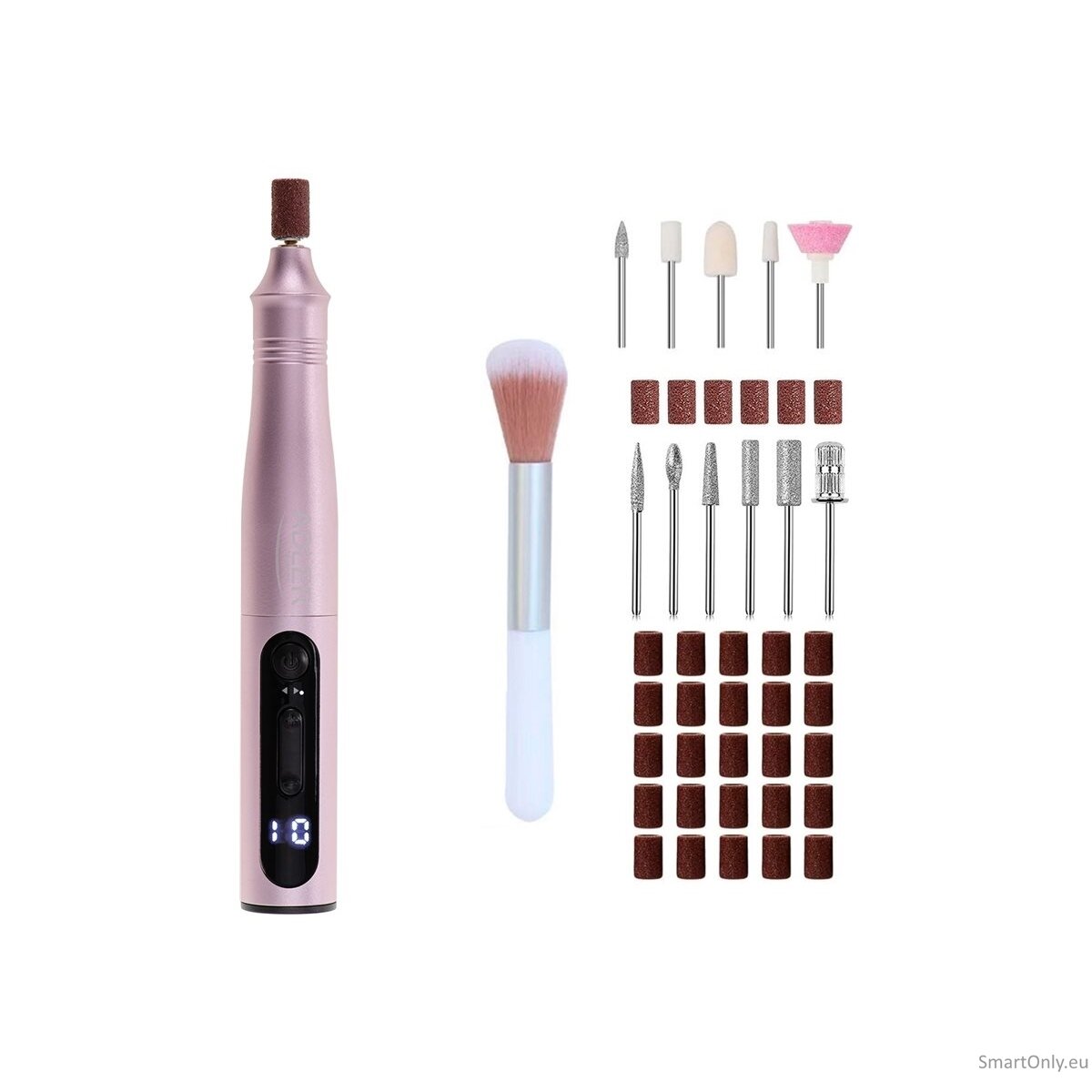Adler | Electric Nail Drill Set | AD 2181 | Number of power levels 5 | Pink 15 Adler | Electric Nail Drill Set | AD 2181 | Number of power levels 5 | Pink 15
