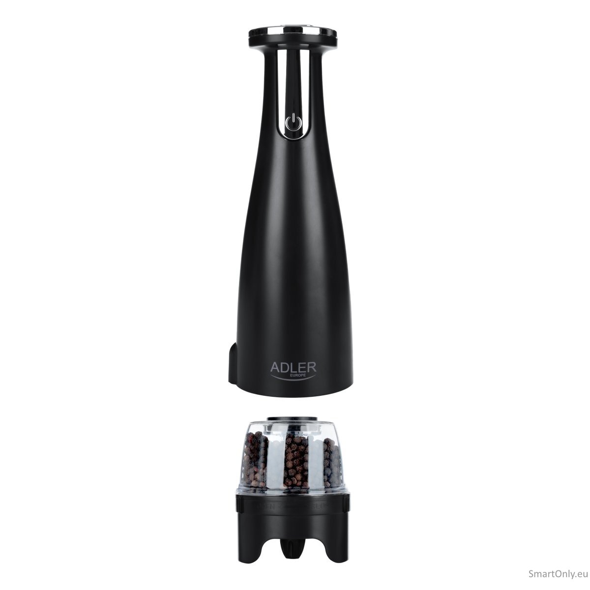 Adler | Electric Salt and pepper grinder | AD 4449b | Housing material ABS plastic | 7 W | Lithium | Matte Black 2 Adler | Electric Salt and pepper grinder | AD 4449b | Housing material ABS plastic | 7 W | Lithium | Matte Black 2