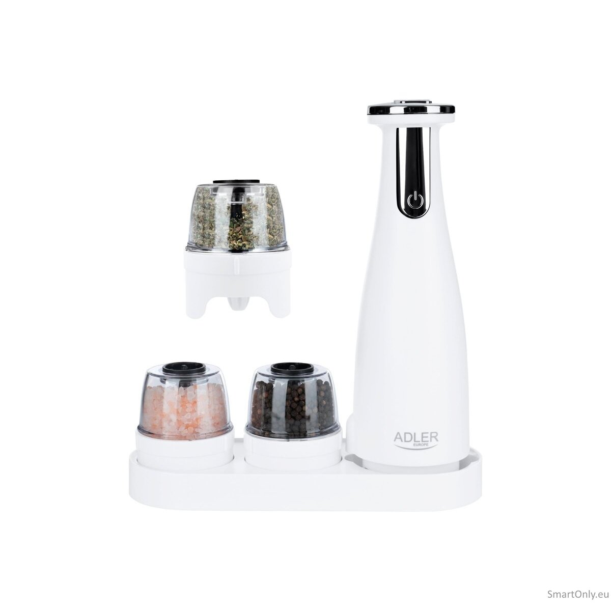 Adler | Electric Salt and pepper grinder | AD 4449w | Housing material ABS plastic | 7 W | Lithium | Matte White 10