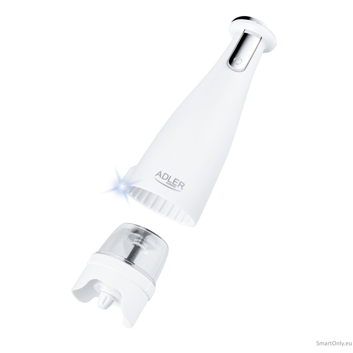 Adler | Electric Salt and pepper grinder | AD 4449w | Housing material ABS plastic | 7 W | Lithium | Matte White 4 Adler | Electric Salt and pepper grinder | AD 4449w | Housing material ABS plastic | 7 W | Lithium | Matte White 4