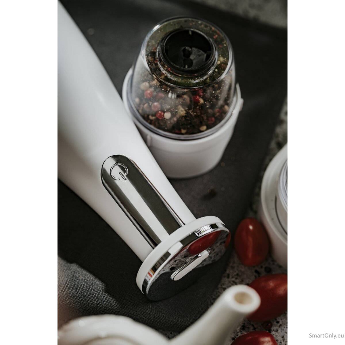 Adler | Electric Salt and pepper grinder | AD 4449w | Housing material ABS plastic | 7 W | Lithium | Matte White 9 Adler | Electric Salt and pepper grinder | AD 4449w | Housing material ABS plastic | 7 W | Lithium | Matte White 9