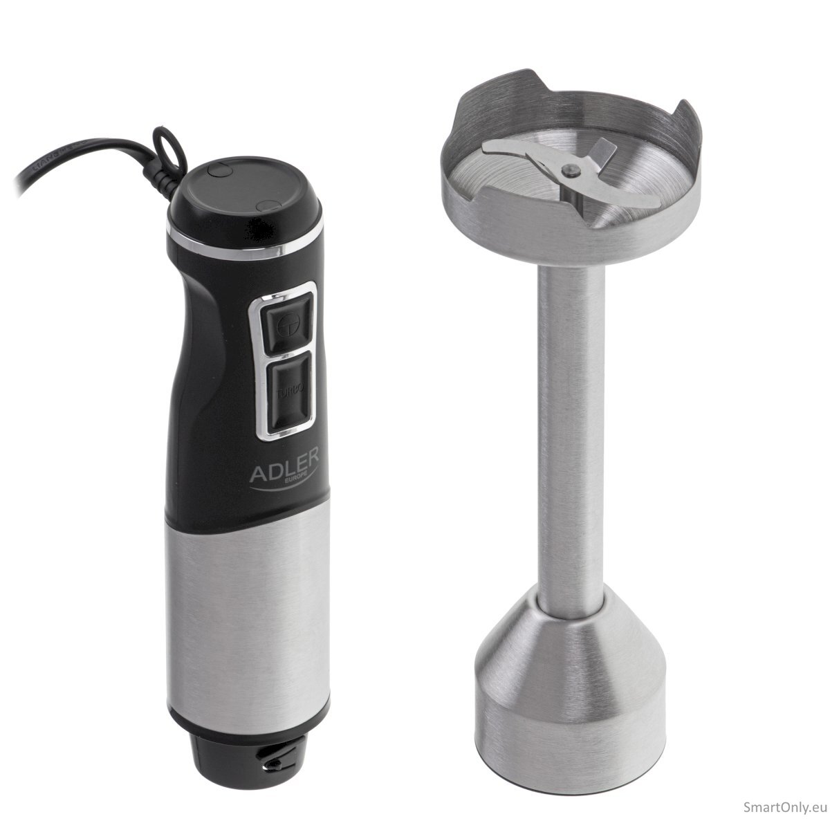Adler | Hand Blender | AD 4628 | Hand Blender | 1900 W | Number of speeds 1 | Turbo mode | Ice crushing | Stainless Steel/Black 3 Adler | Hand Blender | AD 4628 | Hand Blender | 1900 W | Number of speeds 1 | Turbo mode | Ice crushing | Stainless Steel/Black 3