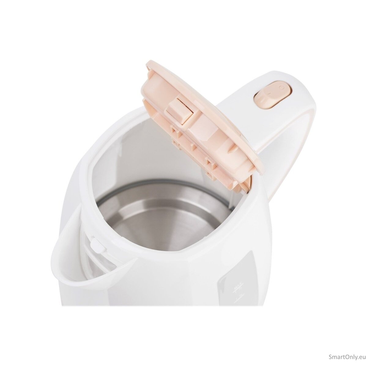 Adler Kettle AD 1264 Standard 2200 W 1.7 L Plastic 360° rotational base White 6 Adler Kettle AD 1264 Standard 2200 W 1.7 L Plastic 360° rotational base White 6