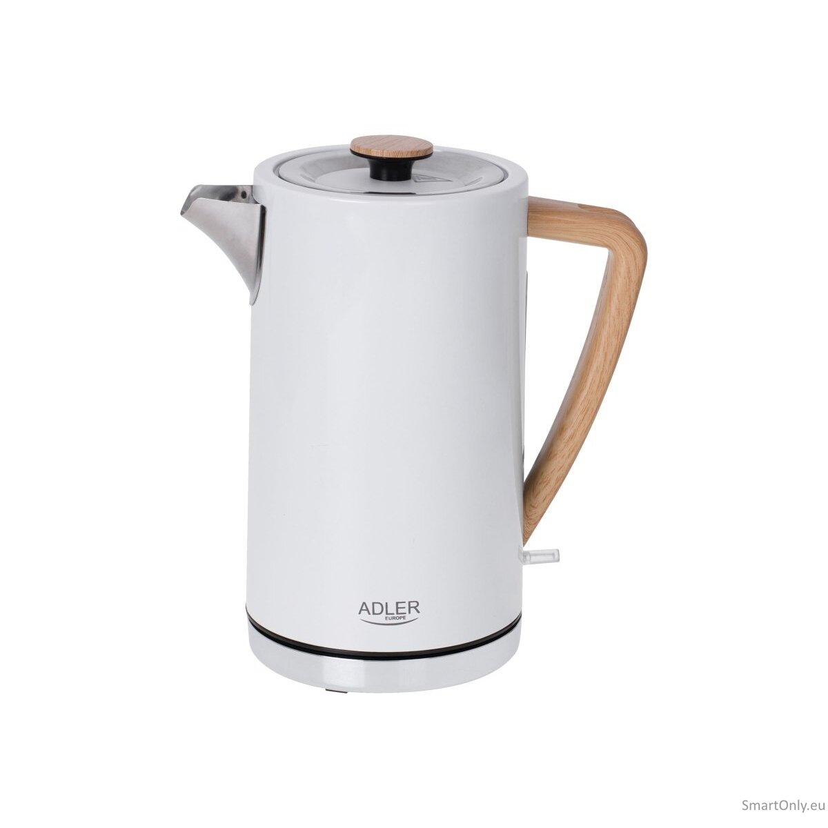 Adler | Kettle | AD 1347w | Electric | 2200 W | 1.5 L | Stainless steel | 360° rotational base | White 7 Adler | Kettle | AD 1347w | Electric | 2200 W | 1.5 L | Stainless steel | 360° rotational base | White 7