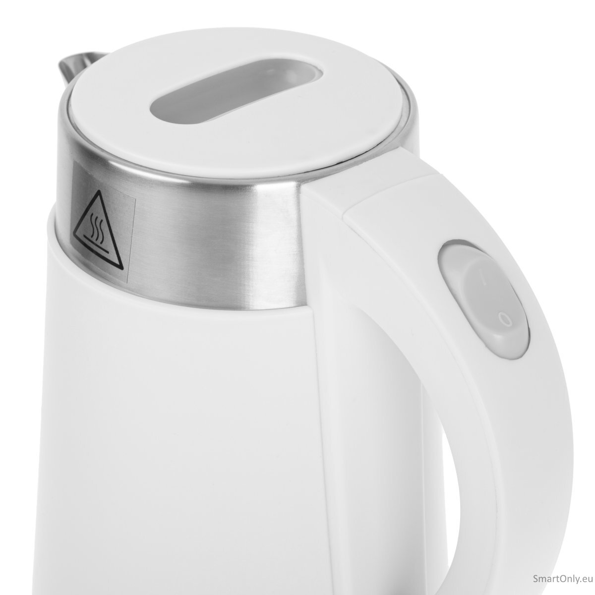 Adler | Kettle | AD 1372 | Electric | 800 W | 0.6 L | Plastic/Stainless steel | 360° rotational base | White 4 Adler | Kettle | AD 1372 | Electric | 800 W | 0.6 L | Plastic/Stainless steel | 360° rotational base | White 4