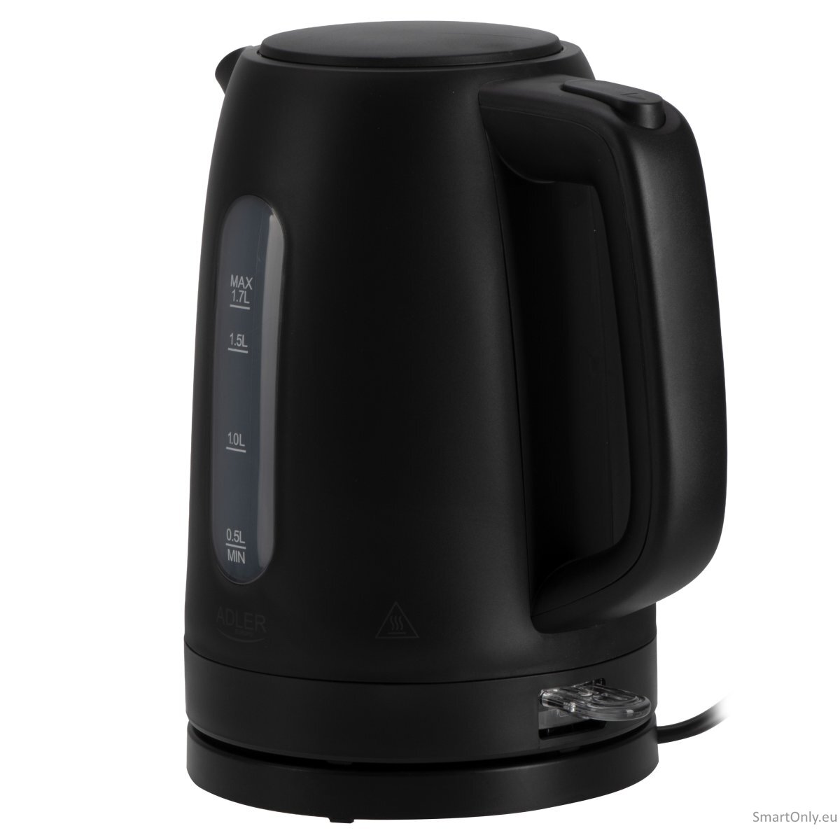 Adler Kettle | AD 1379b | Electric | 2200 W | 1.7 L | Polypropylene | 360° rotational base | Black 2 Adler Kettle | AD 1379b | Electric | 2200 W | 1.7 L | Polypropylene | 360° rotational base | Black 2