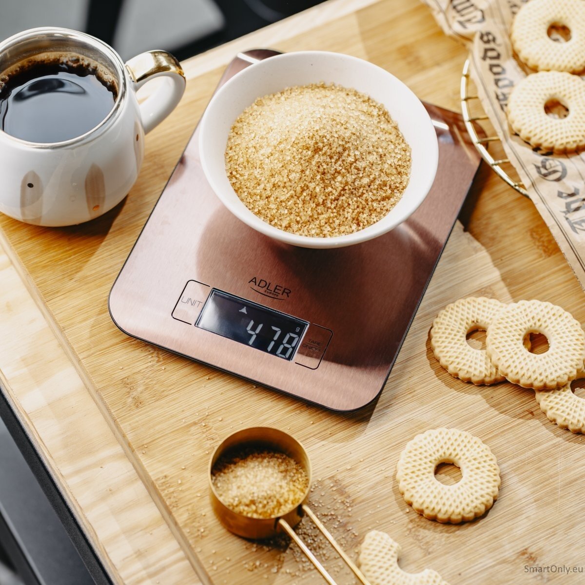 Adler Kitchen Scale | AD 3183c | Graduation 1 g | Copper 7