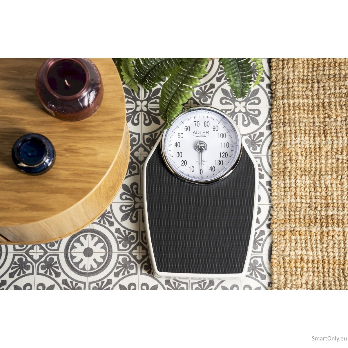 Adler Mechanical Bathroom Scale AD 8177 Maximum weight (capacity) 150 kg, Accuracy 1000 g, Black 3 Adler Mechanical Bathroom Scale AD 8177 Maximum weight (capacity) 150 kg, Accuracy 1000 g, Black 3