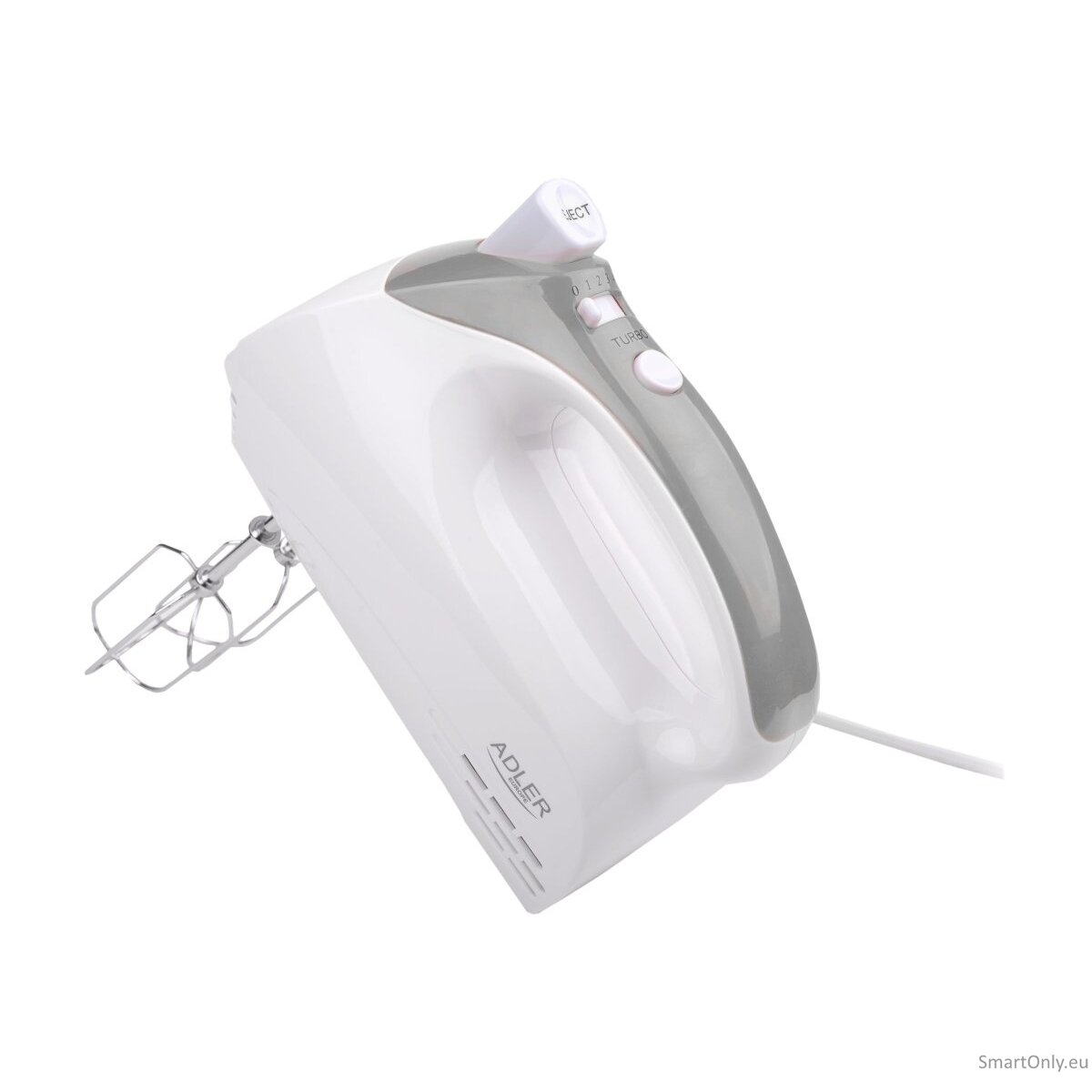 Adler Mixer AD 4201 g Hand Mixer 300 W Number of speeds 5 Turbo mode White 4 Adler Mixer AD 4201 g Hand Mixer 300 W Number of speeds 5 Turbo mode White 4